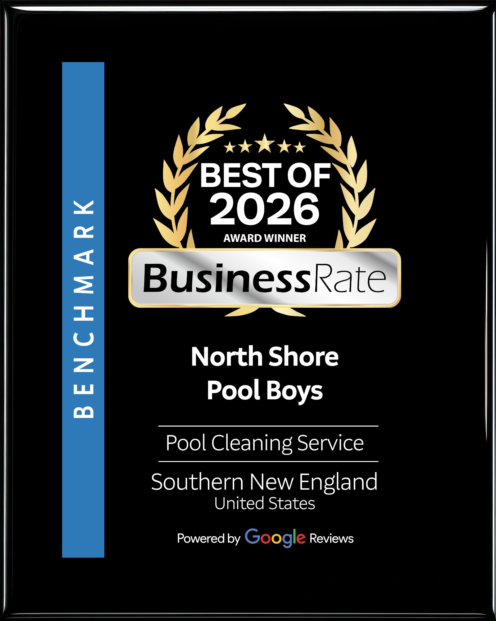 North Shore Pool Boys - Best Pool Cleaning Service 2026 BusinessRate Award Winner Southern New England